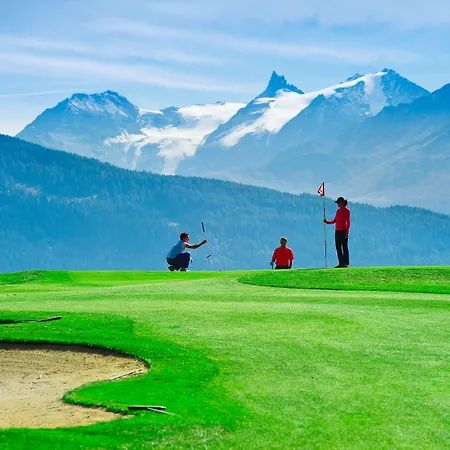 Hotell Hotel-restaurant Le Mont Paisible, Crans-Montana