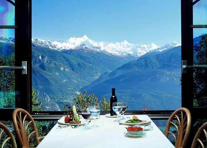 Hotell Hotel-restaurant Le Mont Paisible, Crans-Montana